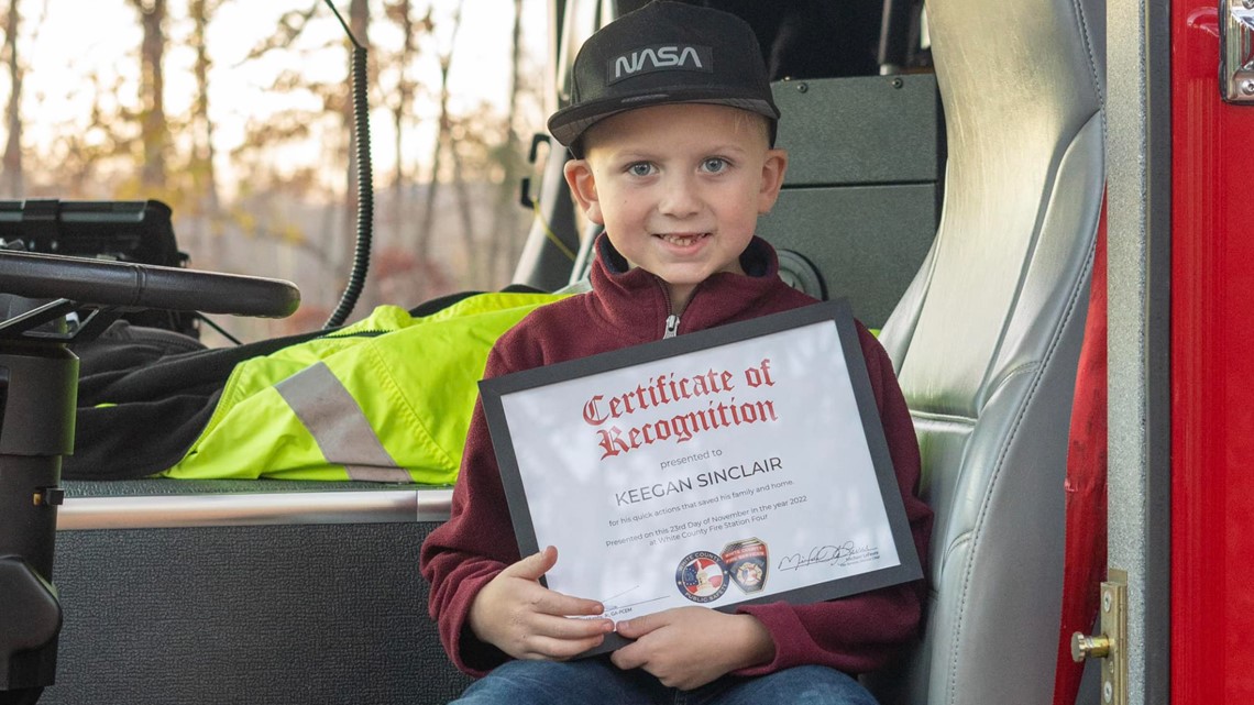 Georgia 7 year old saves family in fire - Vimarsana News