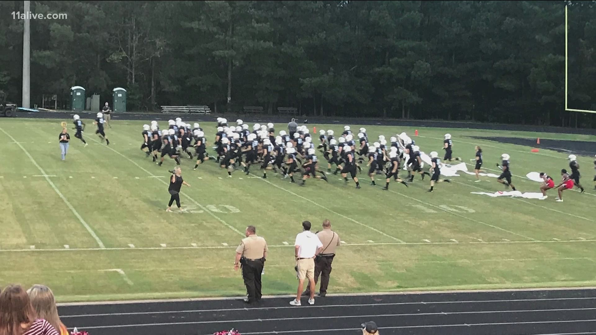 Some high school parents in Jackson County are upset over what they call “racist” comments from a football announcer at a game.