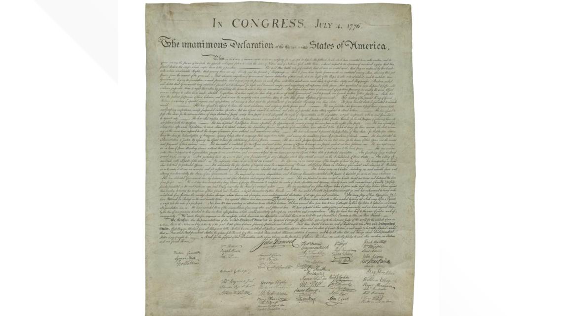 One of only 50 known Declaration of Independence copies is headed to ...