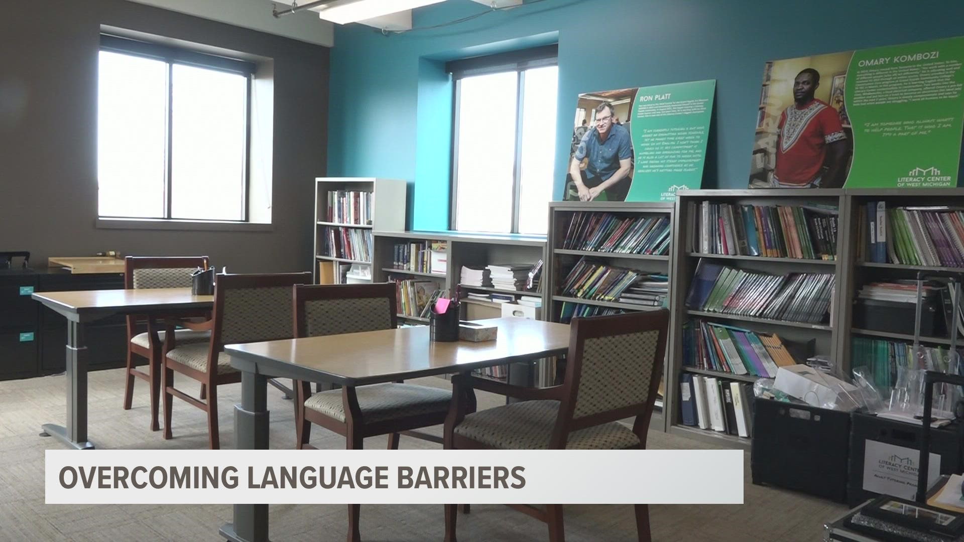 The Literacy Center of West Michigan works with native and non-native English speakers to improve communication confidence.