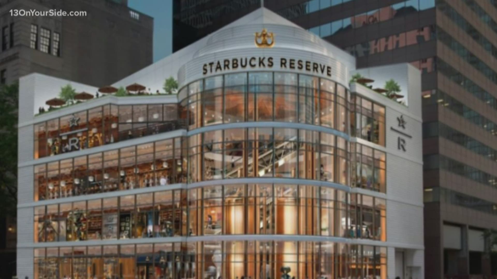 The Starbucks Reserve Roastery will be four stories tall and offer multiple brewing methods, specialty Reserve beverages and mixology.